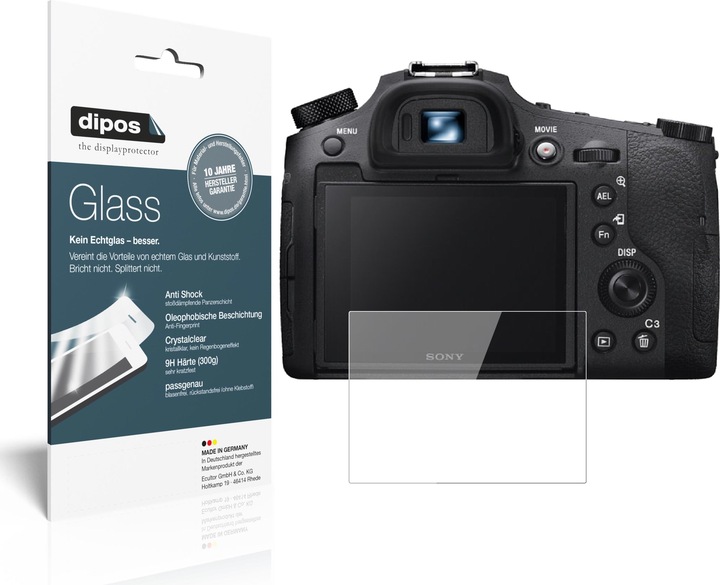 Dipos Displayschutz Anti-Shock (Displayschutz, DSC-RX10M4)