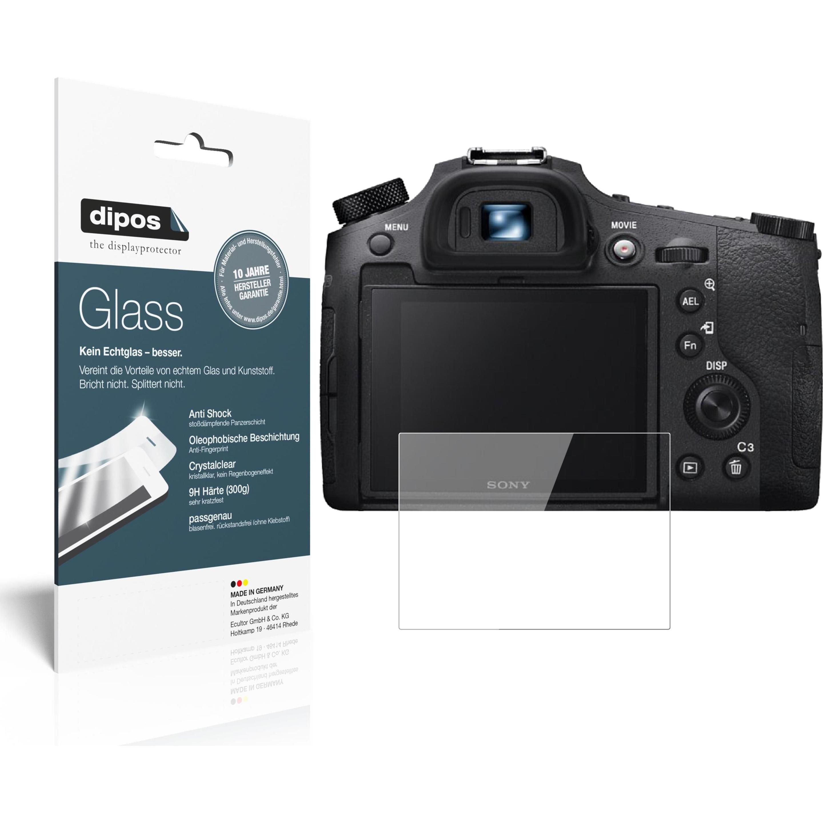 Dipos Displayschutz Anti-Shock (Displayschutz, DSC-RX10M4), Kameraschutz, Transparent