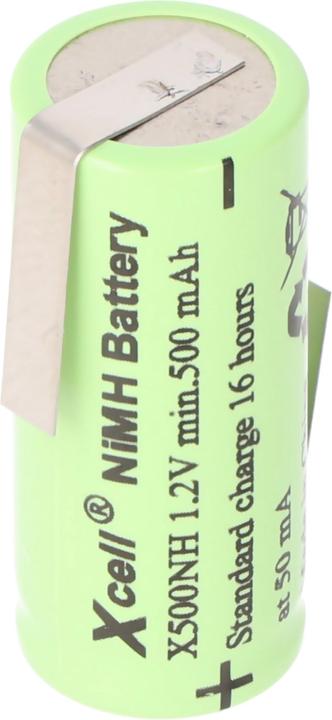 Actual product image GP Batteries Akku Lady 50NH, LR1, Size N mit Lötfahne Z (1 pcs., 500 mAh, Battery + charger)