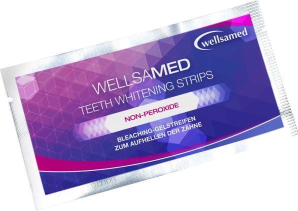Actual product image Wellsamed Wellsastrips teeth whitening (Bleaching Strips)