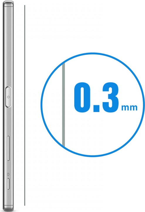 Produktbild Avizar Kristallklare Folie, Glas-Displayschutz (1 Stück, Sony Xperia Z5)