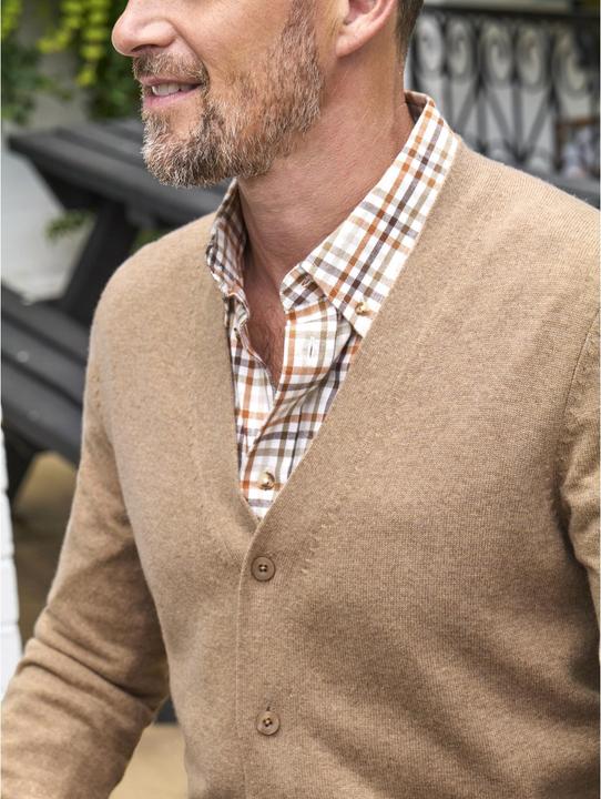 Produktbild Woolovers Strickjacke VAusschnitt Kaschmir (L)