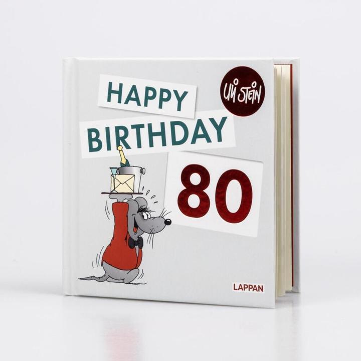 Produktbild Happy Birthday zum 80. Geburtstag (Deutsch, Uli Stein, 2023)