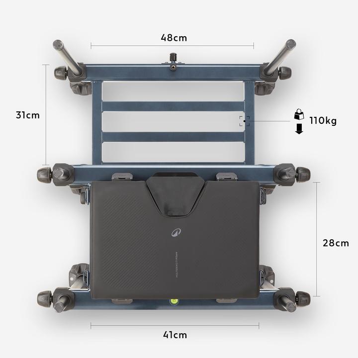 Image du produit Caperlan Panier-siège Pêche au stick et au feeder