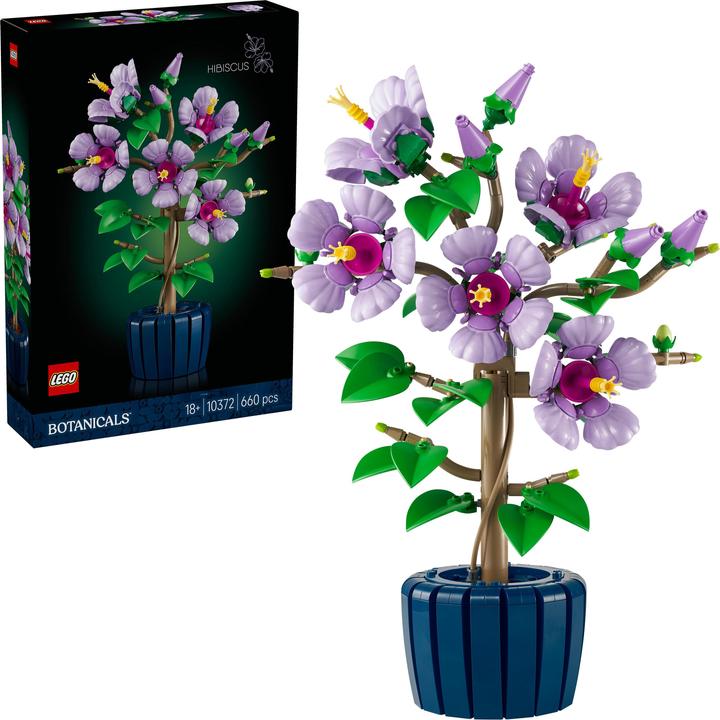 Actual product image LEGO Hibiscus (LEGO Botanical)