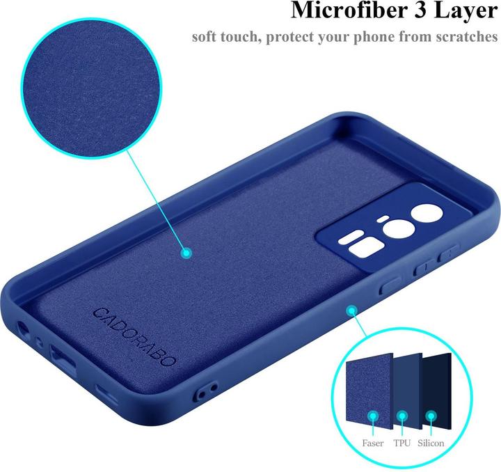 Produktbild Cadorabo Hülle für Xiaomi Poco F5 Pro TPU im Liquid Schutz Design (Xiaomi Poco F5 Pro)