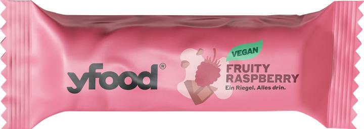 Produktbild YFood Veganer Protein Riegel Fruity Raspberry (12 Stk., 720 g)