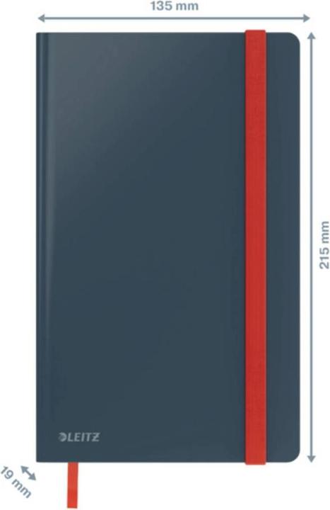 Produktbild Leitz Notizbuch Cosy 14.8 x 21 cm, Liniert, Grau (14.8 x 21 cm, Liniert, Harter Einband)