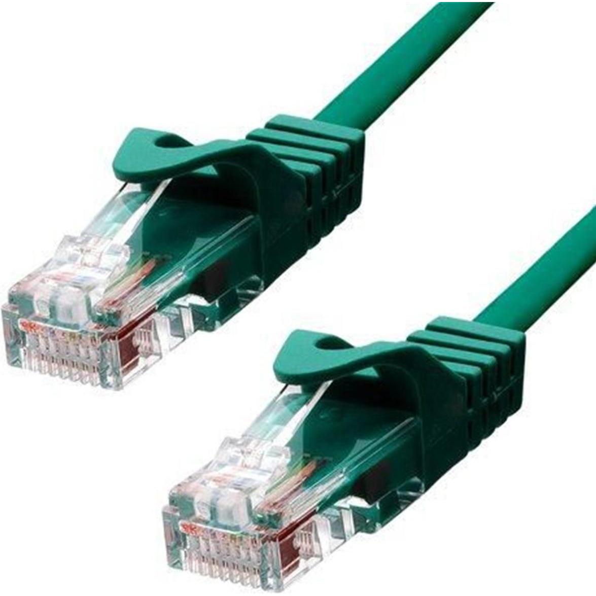 ProXtend U/UTP CAT5e PVC AWG 24 CU Green 3M (U/UTP, CAT5e, 3 m), Netzwerkkabel