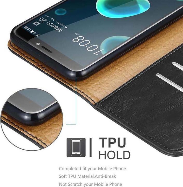 Actual product image Cadorabo Book Luxury Cover (HTC Desire 12+)
