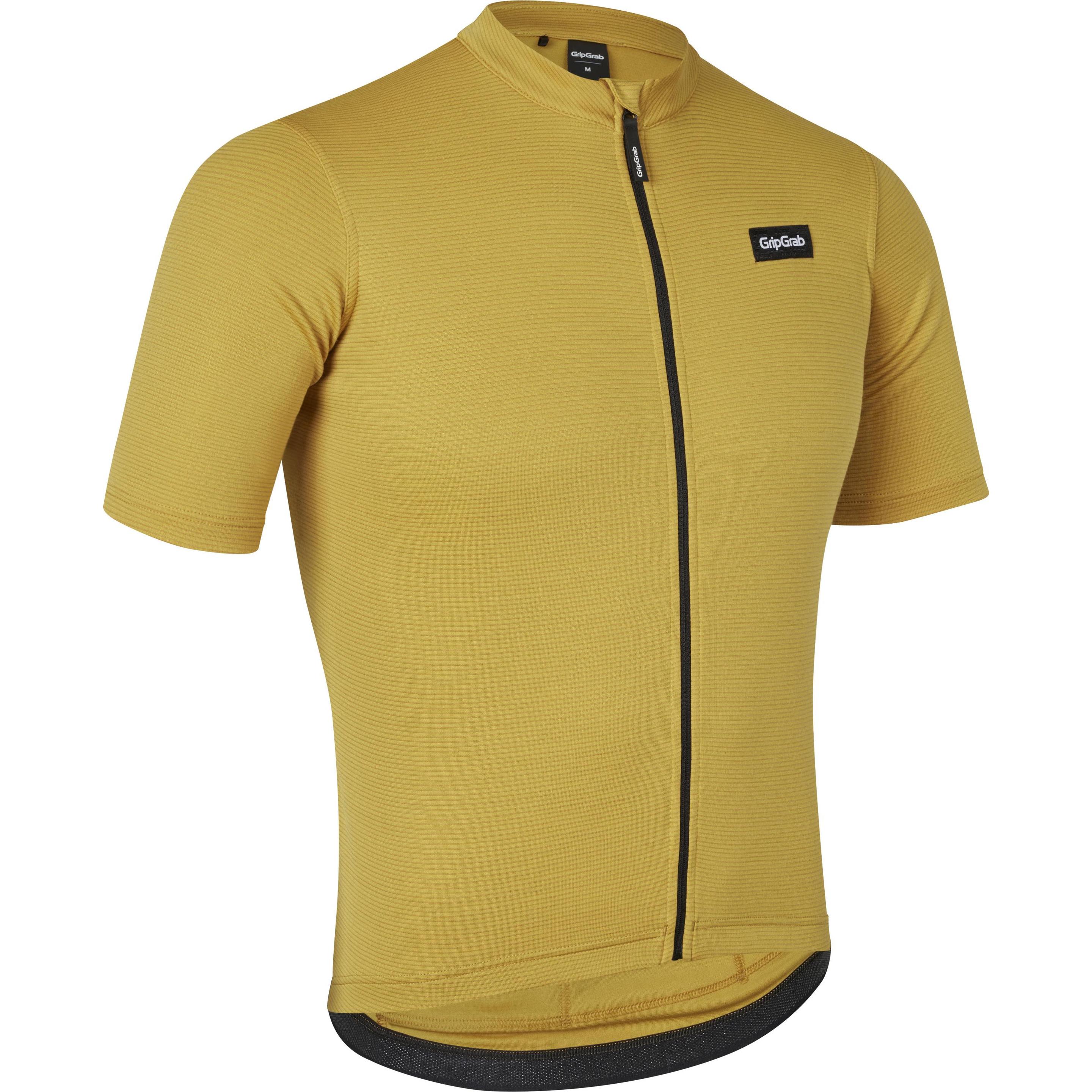 GripGrab, Herren, Velotrikot, Gravelin Merinotech S/S Trikot (L), Beige, L