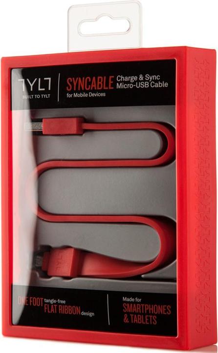 Produktbild Tylt Syncable microUSB (0.30 m, USB 2.0)