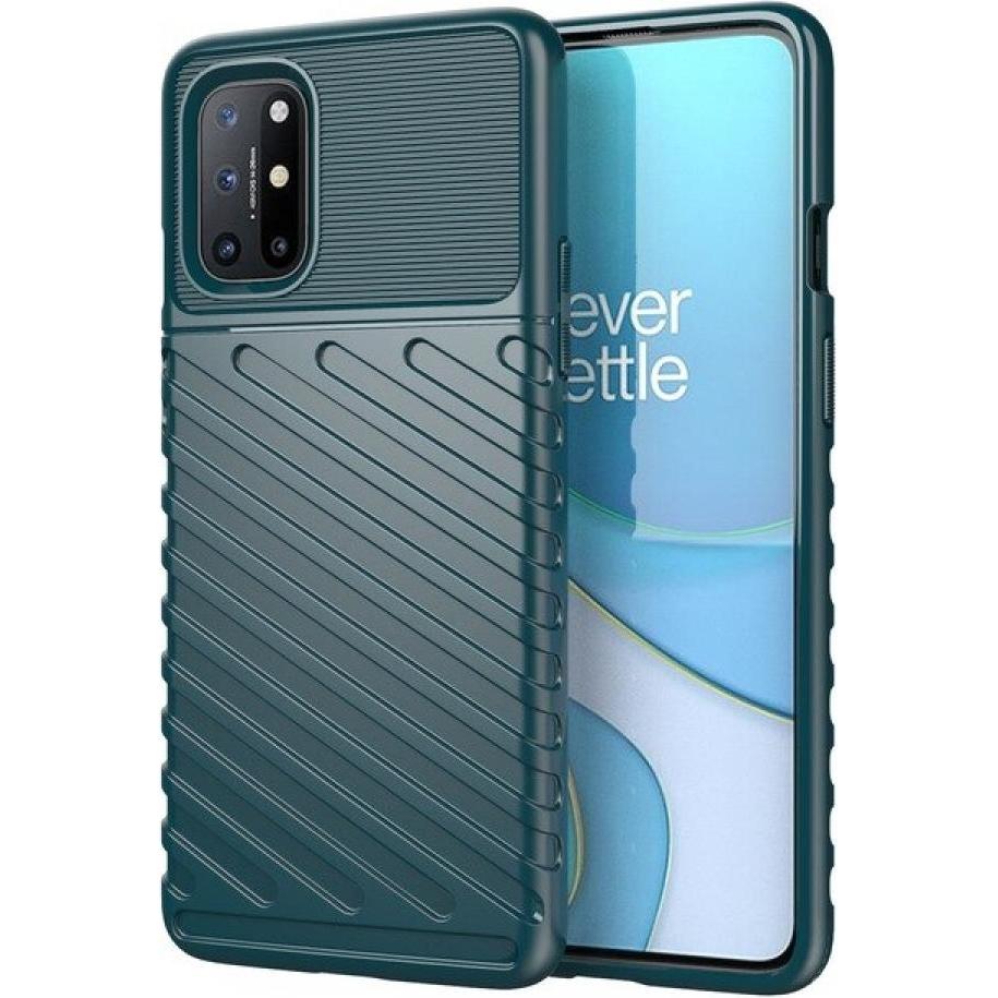 Screenguard OnePlus 8T SpaceCase Impact-Resistant Hülle (OnePlus 8T), Smartphone Hülle, Grün