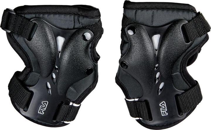 Actual product image FILA FS Ochr FP MEN GEARS blk/silv L (L, Knee pad, Pair)