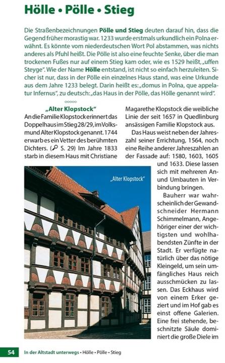 Produktbild Quedlinburg - Der Stadtführer (Deutsch, Wolfgang Hoffmann, 2022)