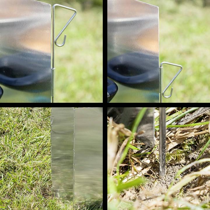 Image du produit ProPlus Pare-vent Koch 5 pièces aluminium