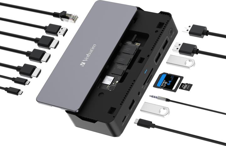 Immagine prodotto Verbatim CDS-15SSD (USB-C, 15 porte)