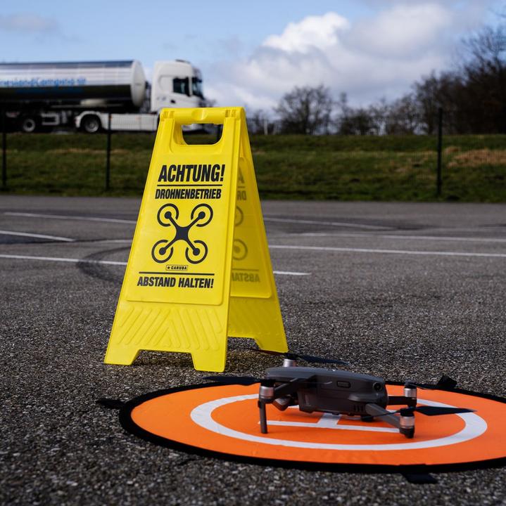 Produktbild Caruba Drone Waarschuwingsbord Duits (Universal)