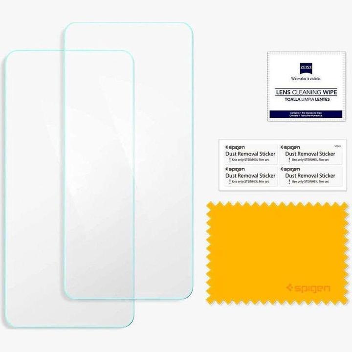 Actual product image Spigen Tempered glass GLAS. tR Slim Xiaomi Mi 11 Lite LTE/5G (PACK OF 2) (2 Piece, Xiaomi Mi 11 Lite)
