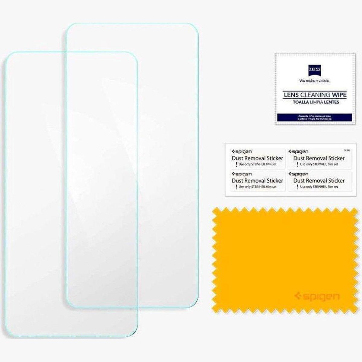 Thumbnail - Spigen Gehärtetes Glas GLAS. tR Slim Xiaomi Mi 11 Lite LTE/5G (PACK VON 2) (2 Stück, Xiaomi Mi 11 Lite), Smartphone Schu...