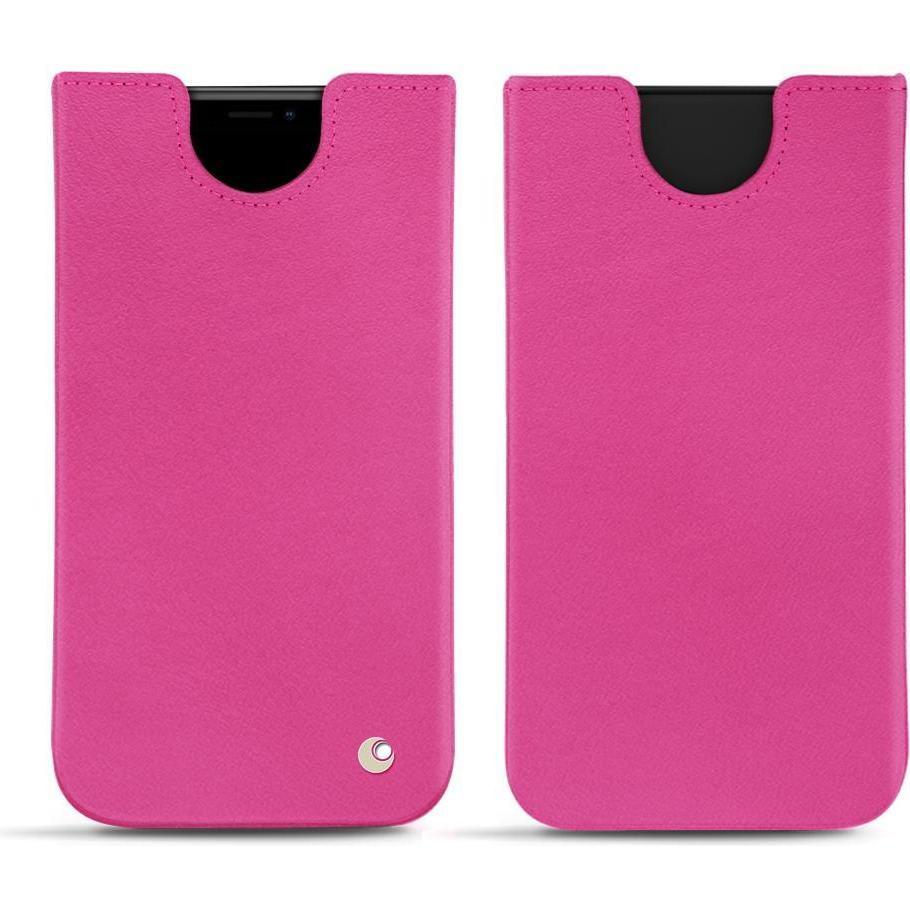 Noreve Lederschutzhülle (Apple iPhone XS Max), Smartphone Hülle, Rosa