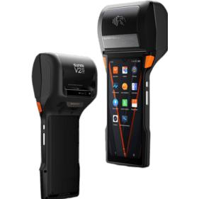 Thumbnail - Sunmi Mobiles Terminal V2s PLUS Scanner und NFC - drahtloses Datenkassensystem (2D-Barcodes), Barcode-Scanner, Orange, S...