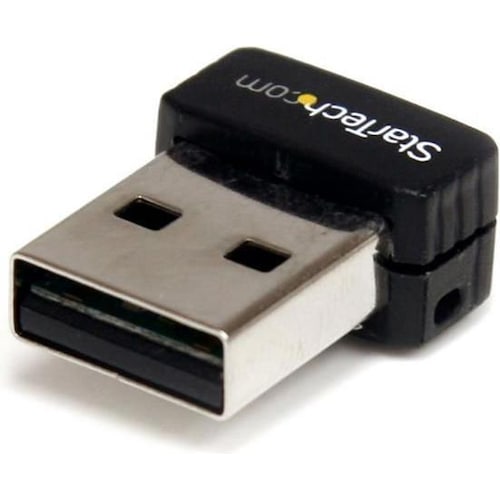 StarTech Mini Wireless Network Adapter (USB 2.0), Netzwerkadapter, Schwarz