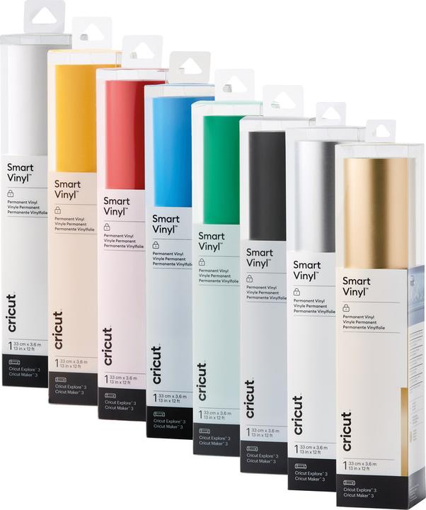 Immagine prodotto Cricut Film in vinile Smart Permanent 33 x 366 cm, 1 pezzo, champagne