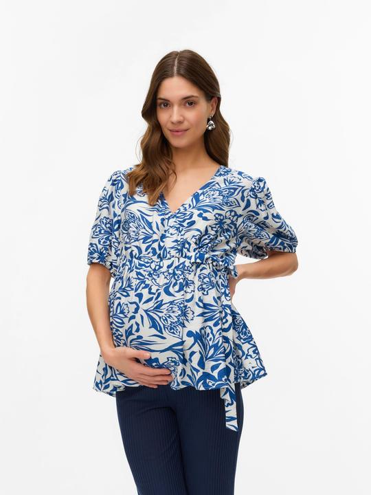 Produktbild Mamalicious Normal geschnitten V-Ausschnitt Top Bluse (L)