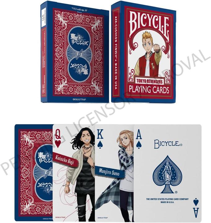 Actual product image Bicycle Tokyo Revengers Playing Cards (German)