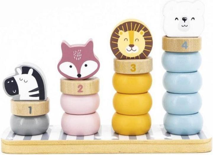 Viga Toys Steckspiel Tiere