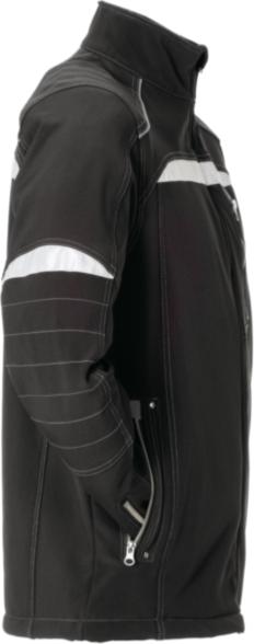 Actual product image Planam Softshell jacket black/grey M L (L)