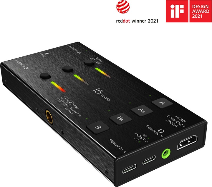 Actual product image j5Create Dual HDMI Video Capture (Windows, Linux, Mac)