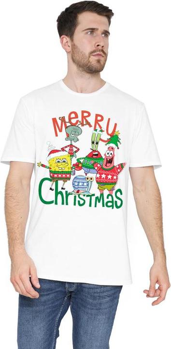 Image du produit Spongebob Squarepants - T-shirt MERRY CHRISTMAS - Homme (M)