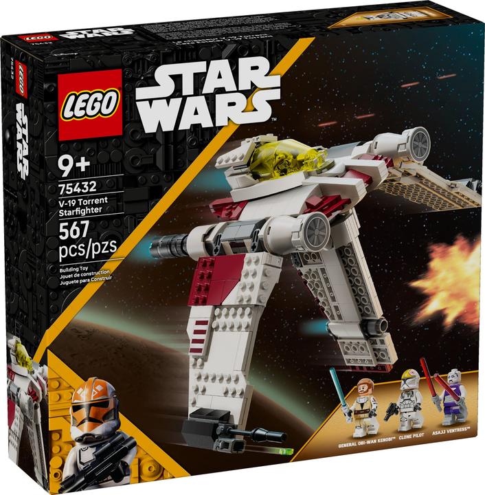 Produktbild LEGO V-19 Torrent-Sternjäger (75432, LEGO Star Wars)