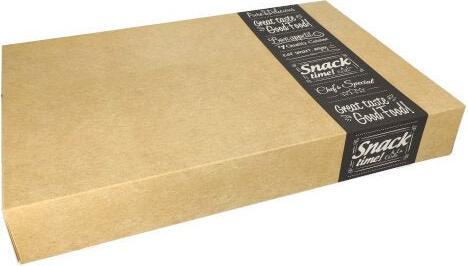 Actual product image Papstar Transport and catering boxes "pure" "Good Food" small (10x)