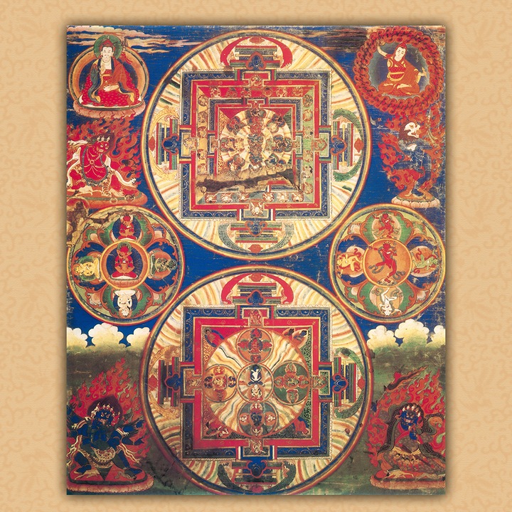 Produktbild The Healing Mandalas 2024 (30 x 30 cm, Harter Einband, Deutsch, Niederländisch, Tschechisch, Polnisch, Französisch, Spanisch, Italienisch, Englisch)