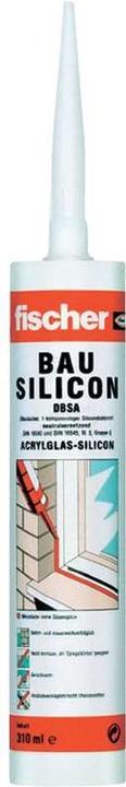 Actual product image Fischer Building silicone (0.37 kg, Transparent)