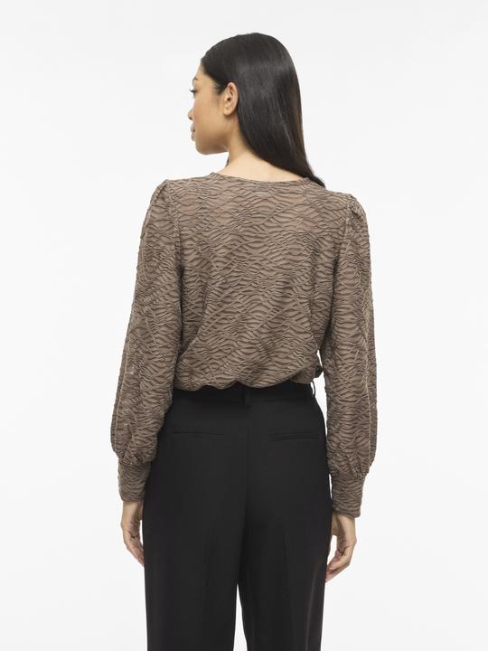 Actual product image Vila Rundhals Oberteil mit langen Ärmeln (S)