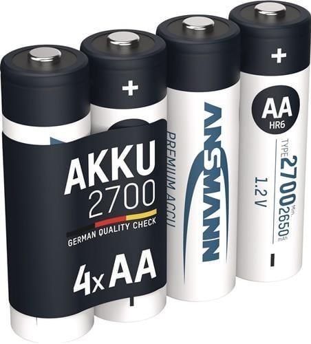 Productafbeelding Ansmann Premium (4 Pcs., AA, 2700 mAh)