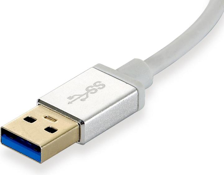 Actual product image LevelOne Adapter USB3.0-> 10/100/1000,3xUSB3.0 si (USB-A, 3 ports)