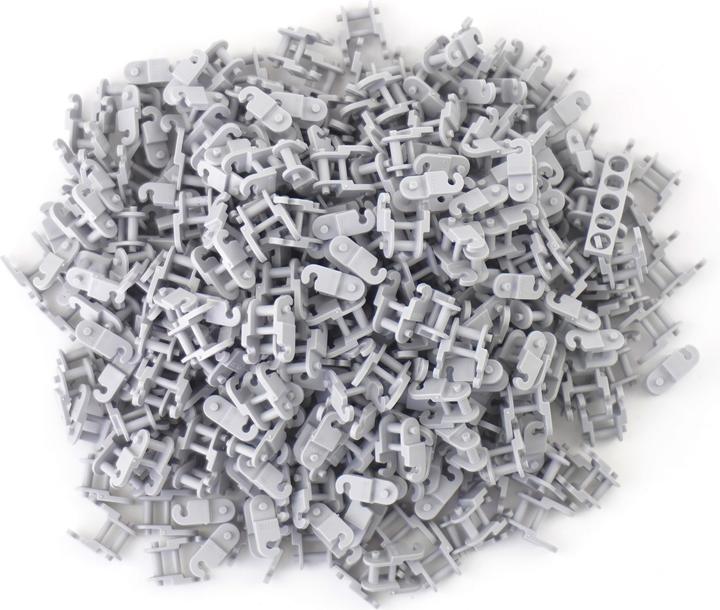 Image du produit LEGO Technic Maillons Gris clair pour Bager et Chenille Gris clair - 3711 NOUVEAU! Quantité 100x (3711, LEGO Technic)