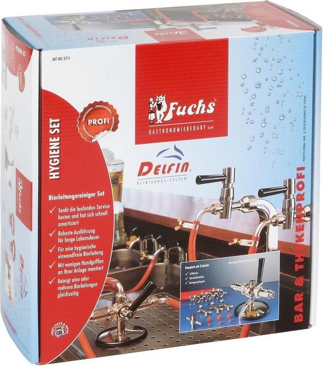 Produktbild Ich-zapfe Delfin Bierleitungsreiniger Set