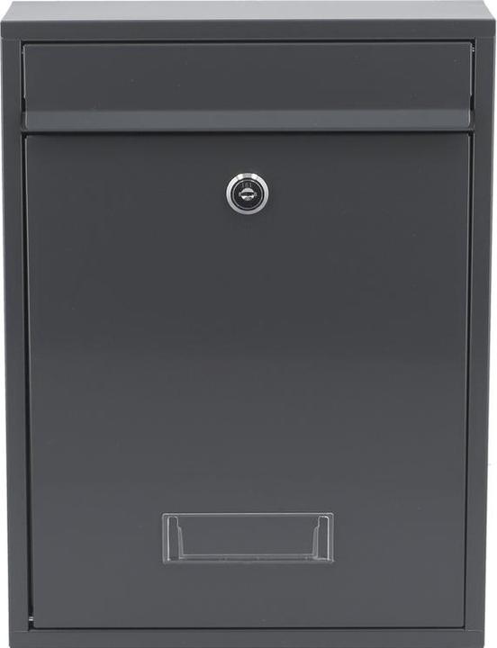 Actual product image Toya VOREL Mailbox 360 x 260 x 80mm GRAPHITE