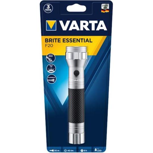 Varta, Taschenlampe, VAR Brite Essentials Light F20 (17.60 cm, 40 lm)