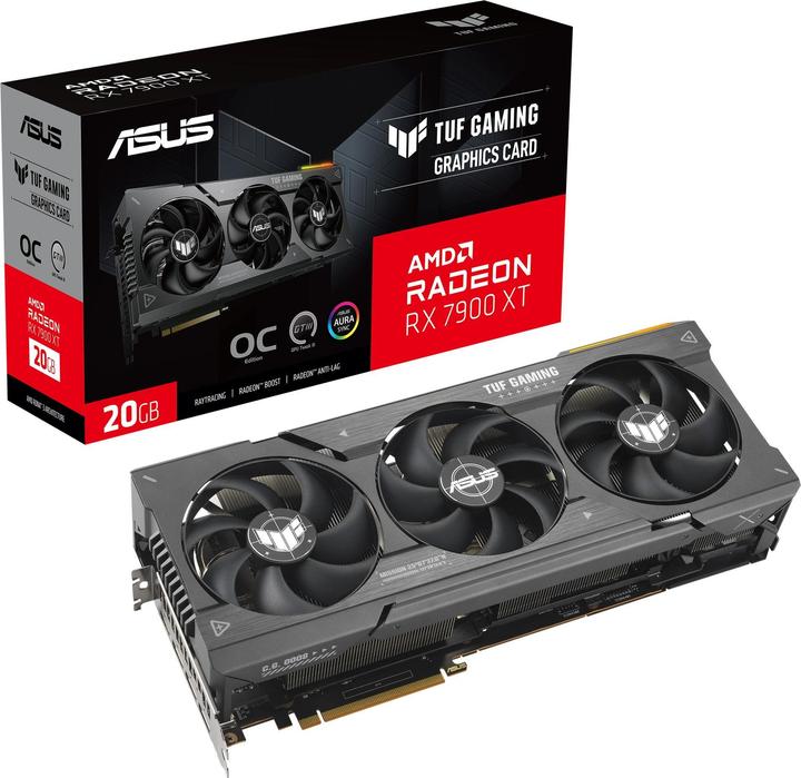 Image du produit ASUS Radeon TUF GAMING RX 7900 XT OC Edition (20 Go)