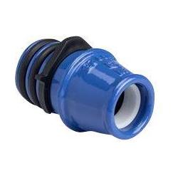 AVK, Rohrverbindungstechnik, Push-in overg, DN32 x 40mm PE - duktiljern PN 16. Supa Lock