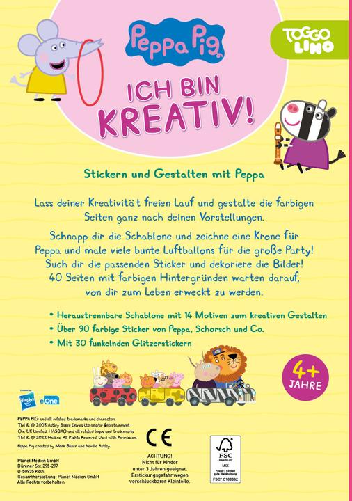 Produktbild Peppa Pig Ich bin kreativ!