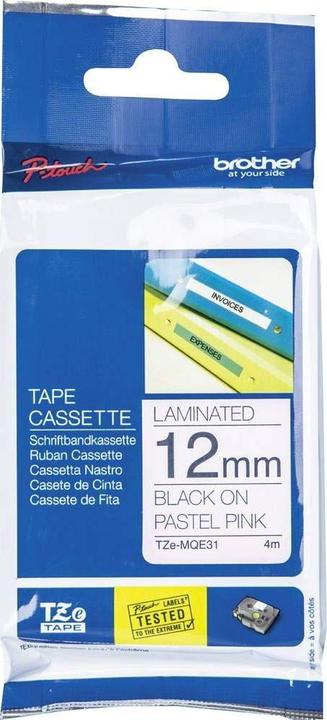Image du produit Brother TZe-MQE31 (1.20 cm, Pink)