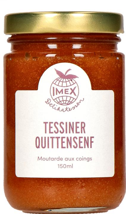 Imex Delikatessen Moutarde de coing du Tessin (150 g)